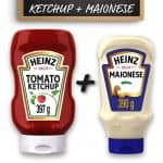 Kit 1 Kechup Heinz Tradicional 397g + Maionese Heinz 390g