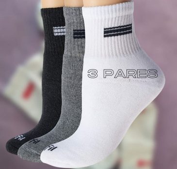 Kit 3 Meias AU CM Atoalhada, Trifil, Adulto Unissex