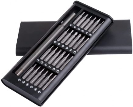 Kit de Chave de Fenda Magnética 24 Peças - Queenser