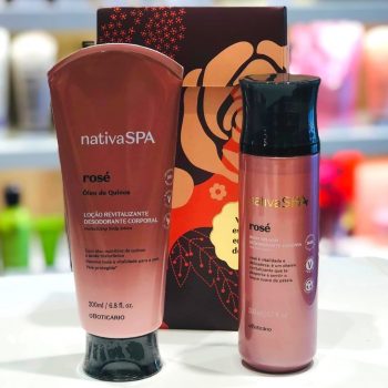Kit Presente de Dia das Mães Nativa SPA Rosé (2 itens)