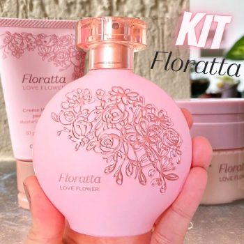 Kit Presente Floratta Love Flower (3 itens)