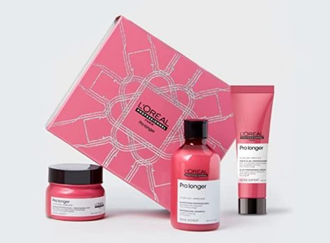 Kit Shampoo + Máscara de Tratamento + Leave-In Pro Longer Serie Expert, L´Oreal Professionnel Paris