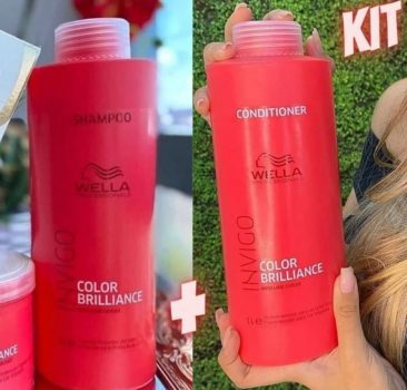 Kit Wella Pro Inv Brilliance Sh 1l + Cd 1l