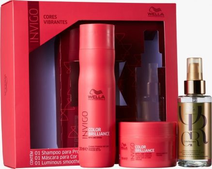 Kit Wella Professionals Invigo Color Brilliance Oil Reflections (3 Produtos)