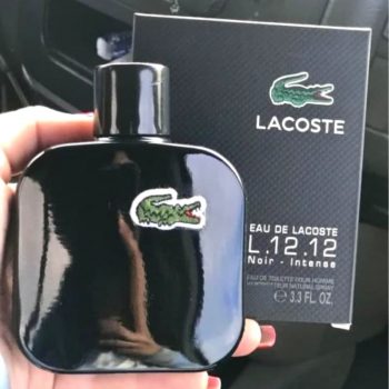 Lacoste L12.12 Noir Masculino Eau De Toilette 100Ml