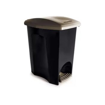 Lixeira com Pedal Plasútil Ouro Velho 15 L