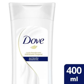 Loção Desodorante Hidratante Corporal Nutrição Essencial 400Ml, Dove