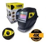 Mascara De Solda Automática Visor Colorido 4K Ton. 9-13 Kab Solar Msea-901 Super Tork + 4 Lentes