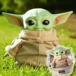 Mattel Plush Baby Yoda Star Wars The Child, Verde, 11 polegadas