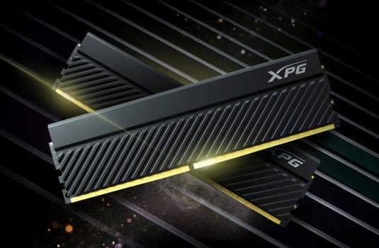 Memória XPG Gammix D45, 8GB, 3200MHz, DDR4, CL16, Preta - AX4U32008G16A-CBKD45