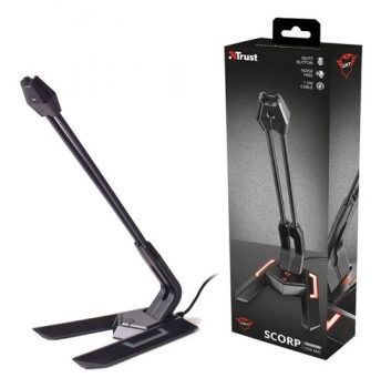 Microfone Gamer LED USB GXT 210 Scorp - Multiplataforma - Trust