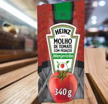 Molho de Tomate Heinz Manjericão 340g