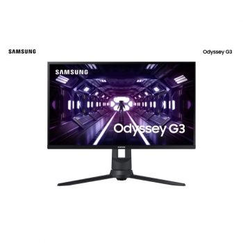 Monitor Gamer Samsung Odyssey 24" Fhd 144 Hz Hdmi DP VGA Freesync Preto