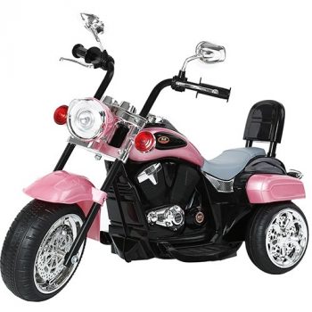 Moto Elétrica Infantil 6V Rosa Iron - brink+