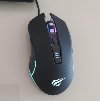 Mouse Gamer Havit MS1018 RGB, 6 Botões, 1000-1600-2400-3200 DPI, USB, HAVIT, MS1018