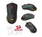 Mouse Gamer Redragon Cobra, Chroma RGB, 12400DPI, 7 Botões, Preto