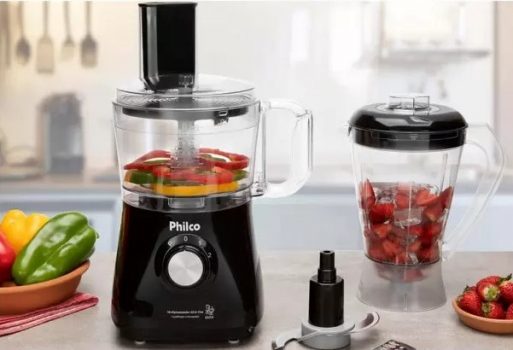 Multi Processador de Alimentos Philco Preto - All in One 4 em 1 800W