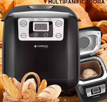 Multipanificadora La Panina, Preto, 110v, Cadence