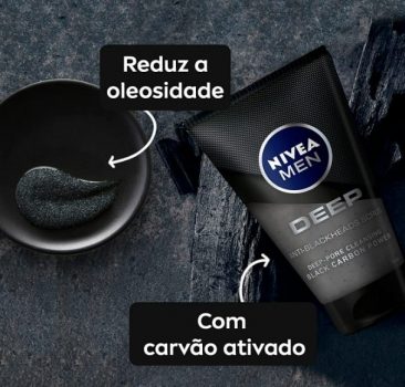 NIVEA Men Deep Esfoliante Facial Masculino 75Ml