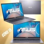 Notebook ASUS X515JA-BR2750 Intel Core i3 1005G1 4GB 256GB SSD Linux 15,6 LED-backlit Cinza