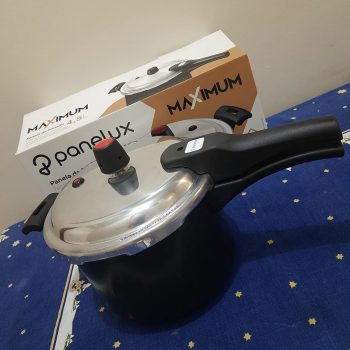 Panela de Pressão Fechamento Externo 4,5l Preto Maximum Panelux