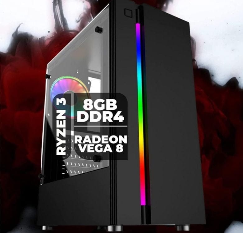 Pc Gamer Amd N Cleos Ghz A Placa De V Deo Radeon Gb Ram Gb Ddr Hd Ssd Gb Skill