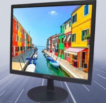 PCTOP Monitor LED 15,1" HD HDMI VGA PC1510, Preto