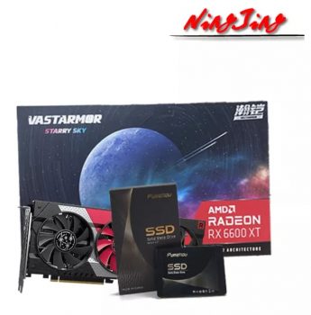 Placa de Vídeo Vastarmor AMD RX 6600XT 8GB + SSD 60GGB