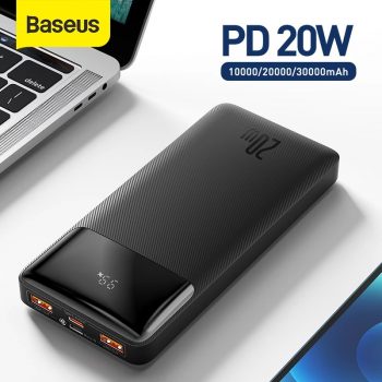Power Bank Baseus 10000mAh 20w Cupom