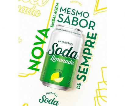 Refrigerante Soda Limonada Zero, Lata 350Ml