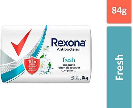 Sabonete em Barra Rexona Antibacterial Fresh 84g, Branco