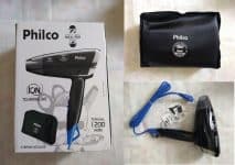 Secador de Cabelo Philco Skull Pro Travel PSC07P, 2 Velocidades, 2 temperaturas, 1200W, Bivolt - 53503063