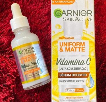 Sérum Facial Antimarcas Garnier Uniform & Matte Vitamina C - Garnier Skin