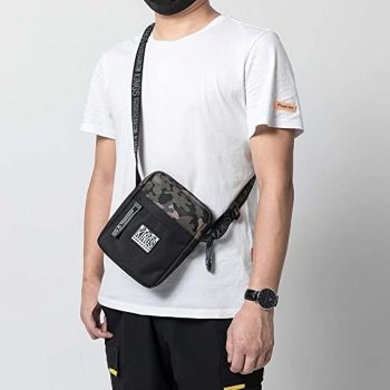 Shoulder Bag Bolsa Transvesal Kings Sneakers Estampa Camuflado Militar
