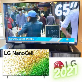 Smart TV 65" LG 4K NanoCell 65NANO85 120 Hz, FreeSync2, HDMI 2.1, Inteligência Artificial ThinQ, Google, Alexa e Smart Magic - 2021