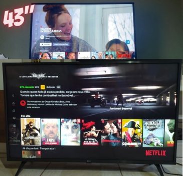 Smart TV LED PRO 43" Full HD LG 43LM631C0SB, ThinQ AI, 3 HDMI, 2 USB, Wi-Fi, Conversor Digital