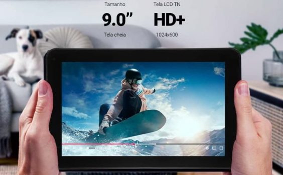 Tablet Multilaser M7 Wi-Fi 1+32GB Quad Core Android 11 Preto – NB355