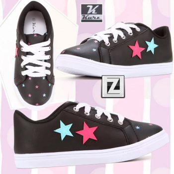 Tênis Infantil Kurz Teen Estrelas Feminino