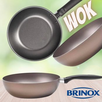 Wok Carlos Bertolazzi Brinox para Risoto Yakisoba Molhos Ø 24 x 7 cm 2,3 L