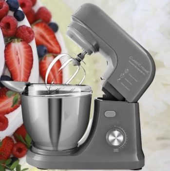 Batedeira Planetária 11 velocidades 4L Mix Art Inox Titanium 127V - Classic Home