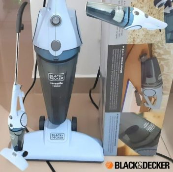 BLACK+DECKER Aspirador de Pó Vertical Ciclônico 1200W Branco 127V AV12