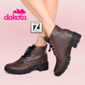Bota Coturno Dakota Cano Curto Feminina