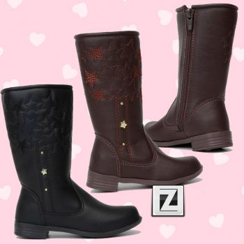 Bota Infantil Montaria Bella Ninna Estrela Feminina