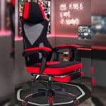 Cadeira Gamer Escritório Prizi Infinity – Vermelha