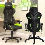 Cadeira Gamer XT Racer Reclinável Preta e Verde - Platinum Series XTP140