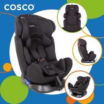 Cadeirinha Progress, 0 a 36kg, Cosco, Preto