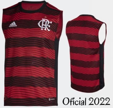 Camiseta do Flamengo I Masculina Regata adidas