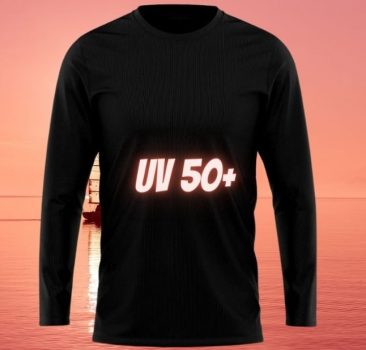 Camiseta Masculina Manga Longa Proteção Solar UV 50+
