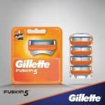 Carga Para Aparelho De Barbear Gillette Fusion5 4 unidades