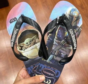 Chinelo Havaianas Top Baby Yoda adulto-unissex